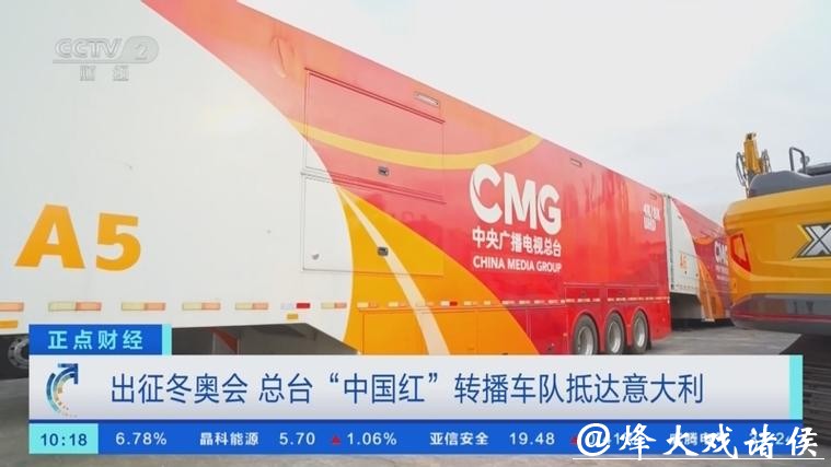 出征冬奥！总台“中国红”转播车队抵达意大利